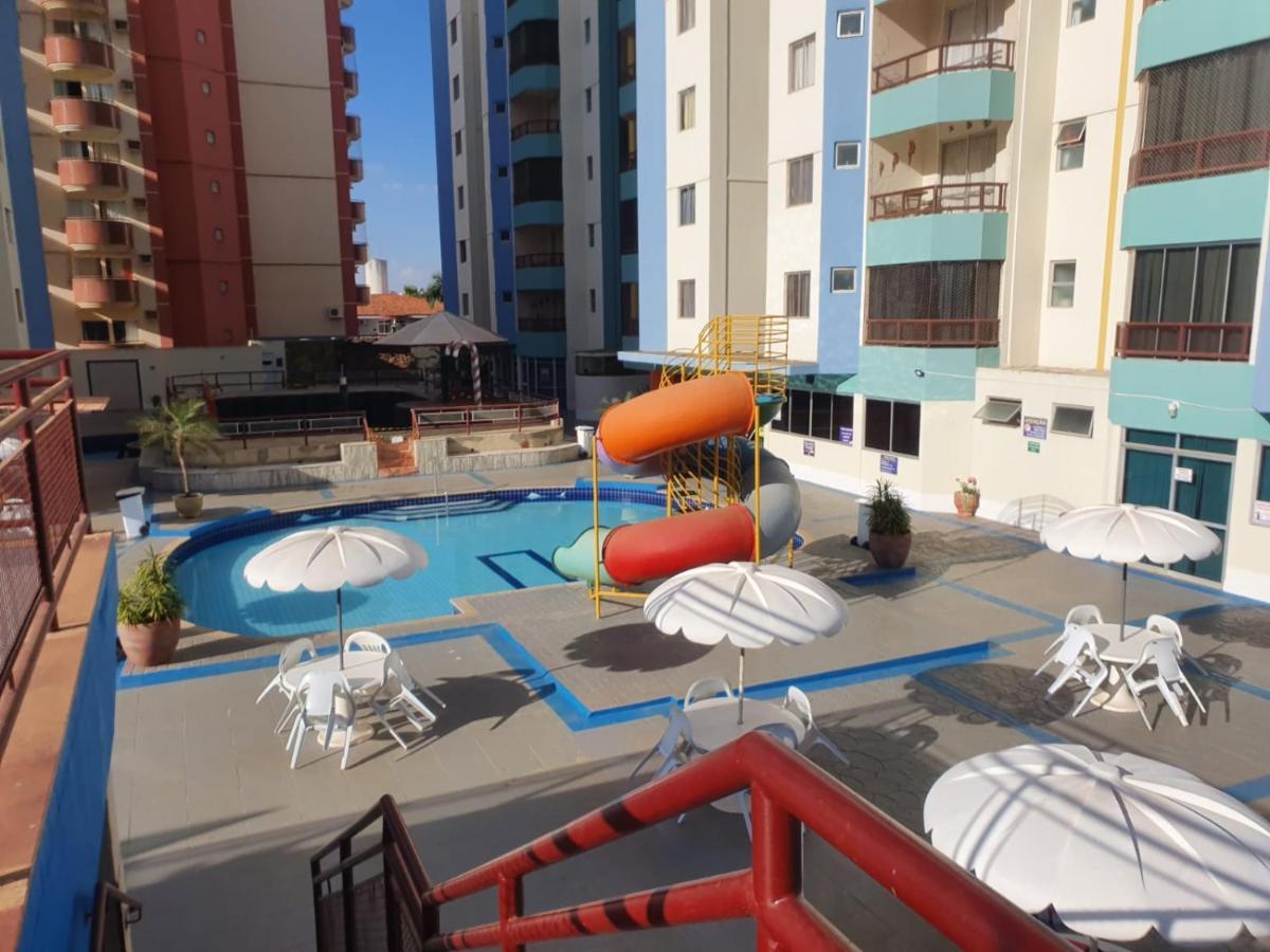 Apartamento Millenium Otima Localizacao E Nova Area De Lazer!!! Caldas Novas Kültér fotó